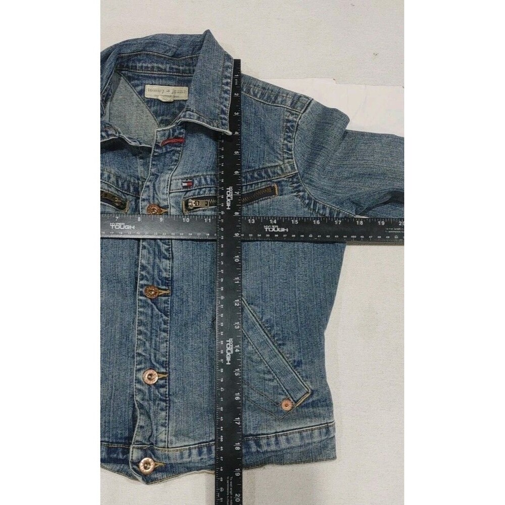 Tommy Hilfiger Girl's Denim Jean Jacket - Size Medium - Picture 5 of 6